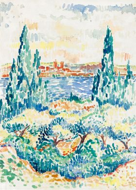 Antibes 1907 by Cross