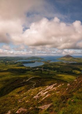 Scenic Irish seascape