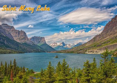 St Mary Lake Glacier Park