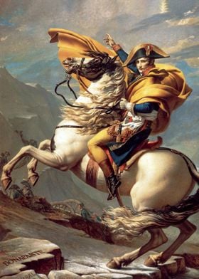 Napoleon Crossing the Alps