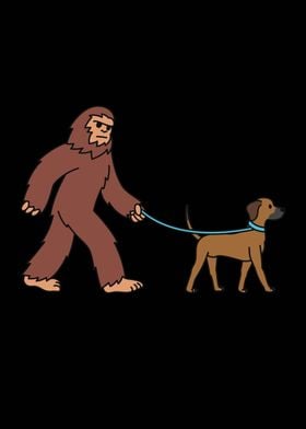 Rhodesian Dog Bigfoot