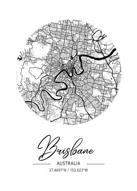 Brisbane City Map