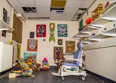 Childrens hospital room