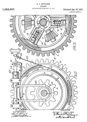 Gearing patent