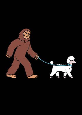 Poodle Bigfoot Sasquatch 