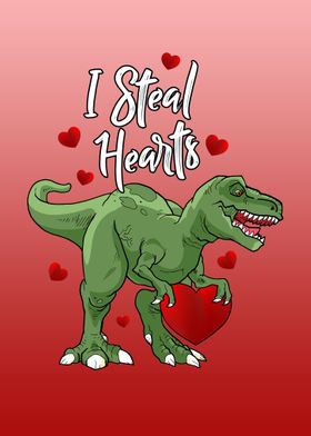 dinosaur i steal hearts 