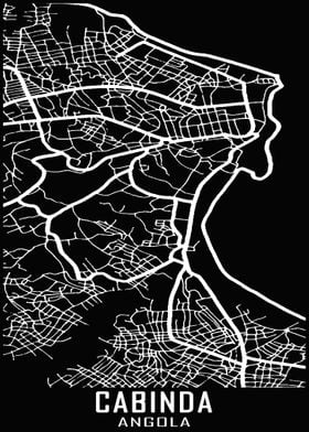 Cabinda Angola City Map