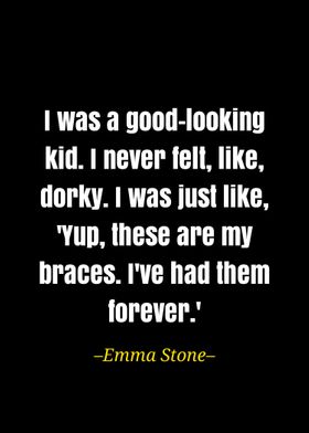 Emma stone quote