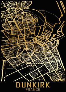 Dunkirk France City Map