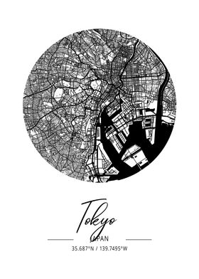 Tokyo City Map