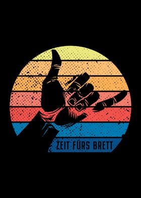 Surfer Zeit Fuers Brett