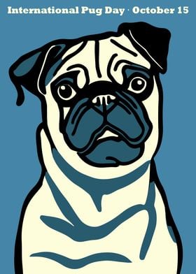 International Pug Day Art