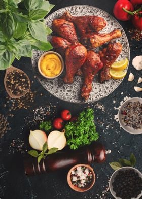 Spicy Chicken drumsticks