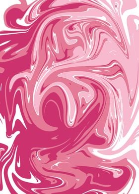 ABSTRACT LIQUID PINK COLOR