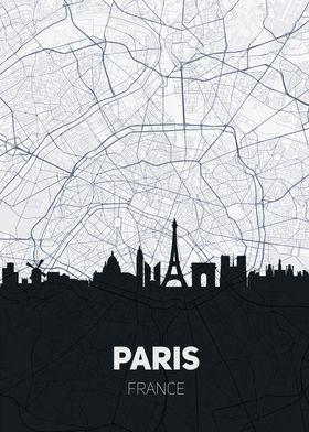 Paris City Map