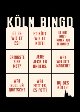 Koeln Bingo Op Koelsch