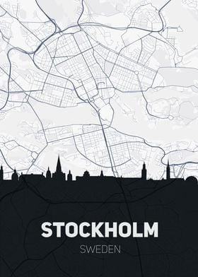 Stockholm City Map