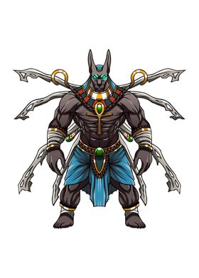 Fullbody of anubis