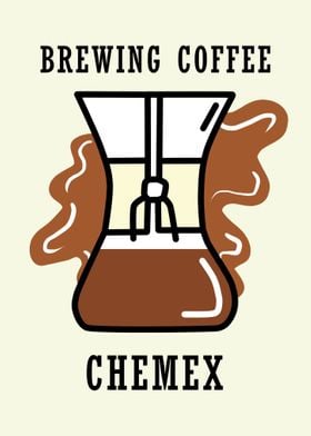 coffee chemex brew