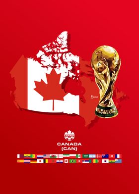 Canada world cup maps