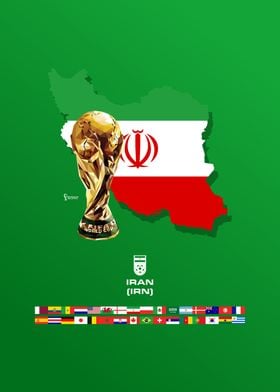 Iran world cup maps