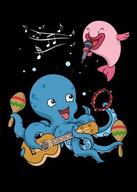 Octopus Music Gift Kids