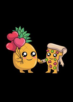 Cute Pineapple Pizza Day