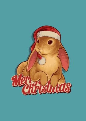 Christmas rabbit