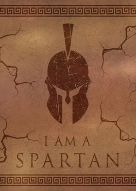 I Am A Spartan Helmet