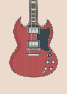 Rock Standard Solid Guitar