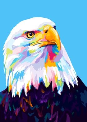 Eagle Pop art