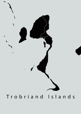 Trobriand Islands Map