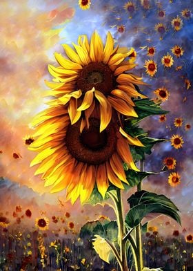 Sunflower Hug 