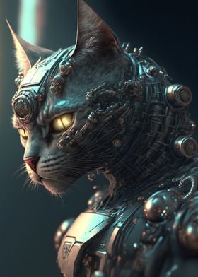 Cyborg Cat No1