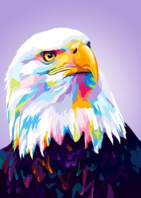 Eagle Pop art