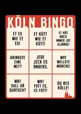 Koeln Bingo Op Koelsch