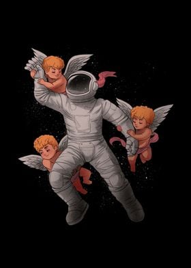 Cherubs Astronaut