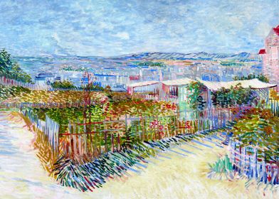 Montmarte by Van Gogh