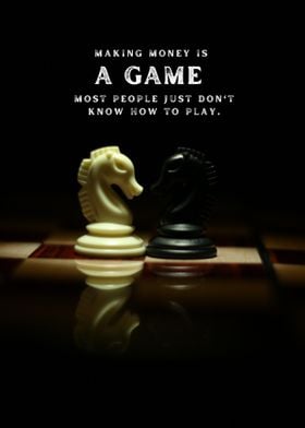 Chess Knight Money Game