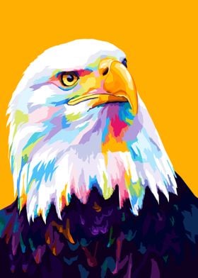 Eagle Pop art