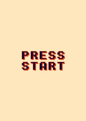 Press Start pixel font