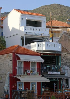 Parga city travel Greece