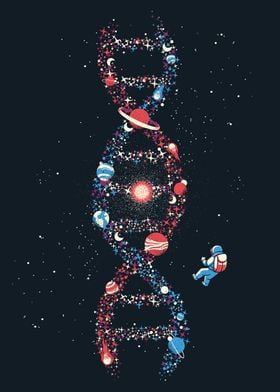 DNA Astronaut Galaxy