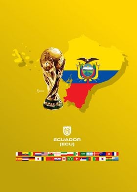 Ecuador world cup maps