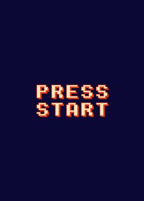 Press Start pixel font