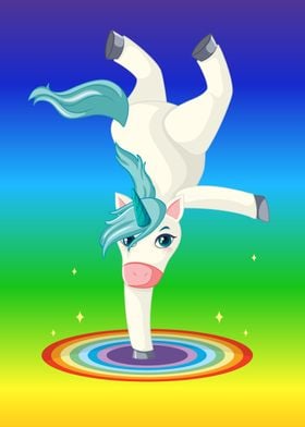 Unicorn dancing