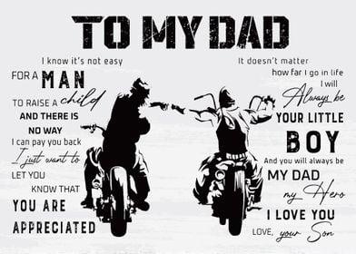 To My Dad Father day