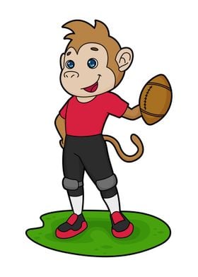 Monkey Football Sports