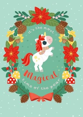 Unicorn Magical Christmas