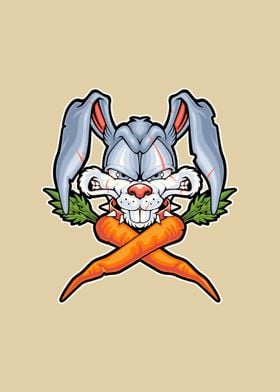 mad rabbit cartoon